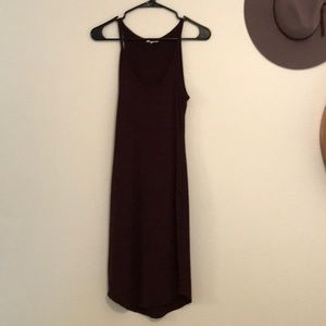 Wilfred free xs maroon tight dress